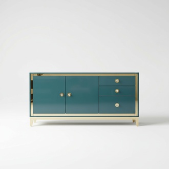 Chest of Drawers High Cupboard Side Low Board Chests of Drawers Designer Luxury Wood Cupboards