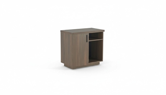 Brown Chest of Drawers Solid Color Modern Design Rectangular Office Living Room