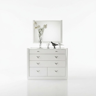 Bookcase Luxury Chest of Drawers Cabinet Shelf Console Wooden Cabinet Italy