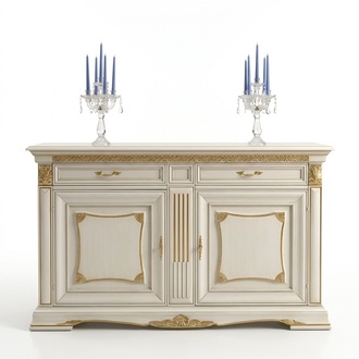 Chest of Drawers Luxury Cabinet Shelf Console Italy Furniture Real wood Cabinet Chests of Drawers New