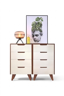 Chest of Drawers Designer Chests of Drawers Cabinet XXL Design Shelf New Chest of Drawers Cabinet
