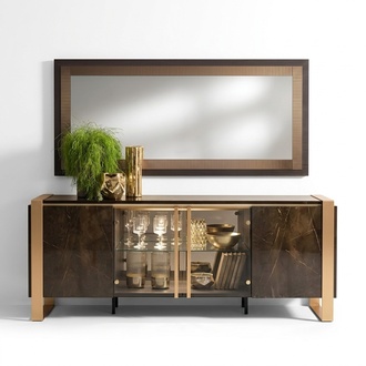 Dresser Buffet Designer Dressers Chest of Drawers Wardrobe xxl Designer Wardrobe New Shelf