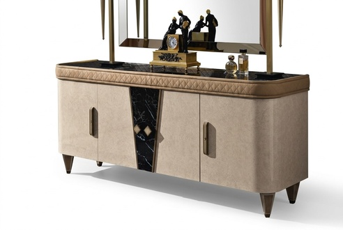 Chest of drawers dresser sideboard beige sideboards solid wood cabinet furniture chests of drawers