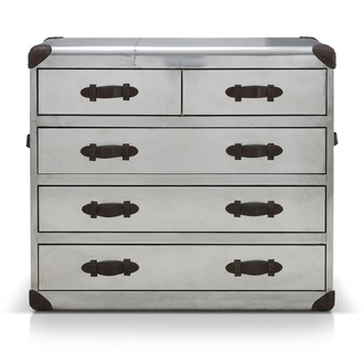 Dresser Dresser Cupboard Drawers Retro Vintage Aviator Airplane Aviator New