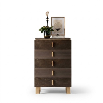 Chest of drawers sideboard chests of drawers sideboards 5 drawers tall cabinet cabinet wood new
