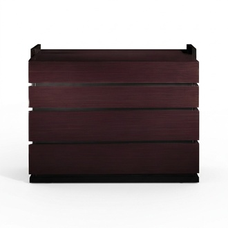 Chest of drawers color karichnevy wooden furniture suitable for bedroom room
