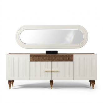 Chest of drawers wood sideboard mirror solid chests of drawers living room