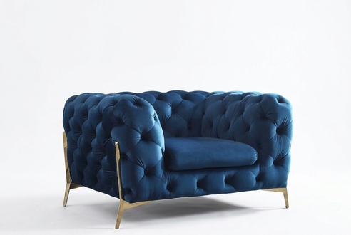 Chesterfield 1 seater leather fabric living room sofa couch living room sofa new
