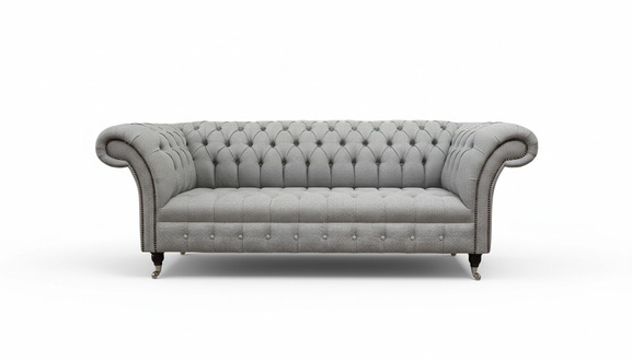 Chesterfield 3 Seater Sofa Grey Design Couches Upholstery Sofas Couches
