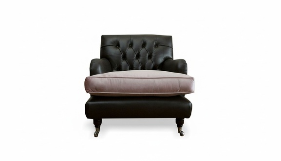 Chesterfield Armchair Textile Sofa Fabric Couch Upholstered Sofas Couches Club Lounge