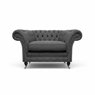 Chesterfield armchair upholstered furniture luxury textile furniture living room Chesterfield