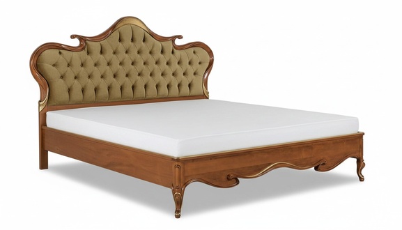 Chesterfield Bed Upholstery Design Luxury Double Hotel Beds Italian Wood