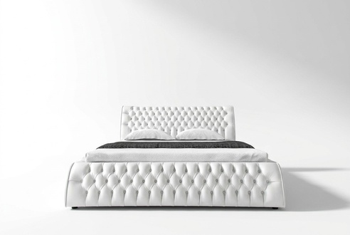 Chesterfield Bed Upholstery Design Double Hotel Beds 180x200 Bedroom Leather