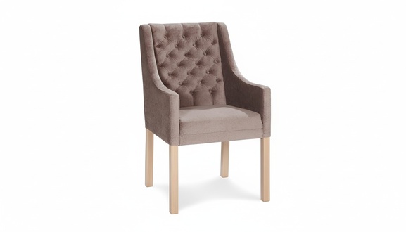 Chesterfield chair set design chairs upholstered armchair group 8x new set Lehn