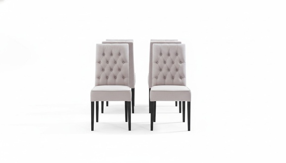 Chesterfield Chair Set Design Leh Chairs Upholstered Chair Group 8x New Set