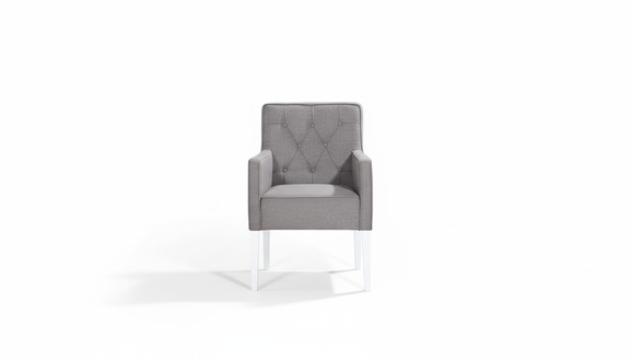 Designer 4x set modern chesterfield velvet armchairs soft seats & backrest NEW