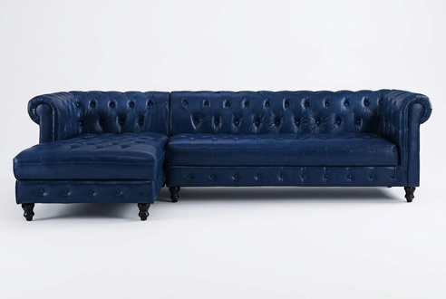 Chesterfield Corner Sofa Couch Upholstery Corner Set Classic Furniture Sofas New