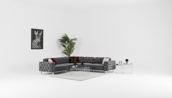 Chesterfield corner set corner couch sofa upholstered corner sofa furniture