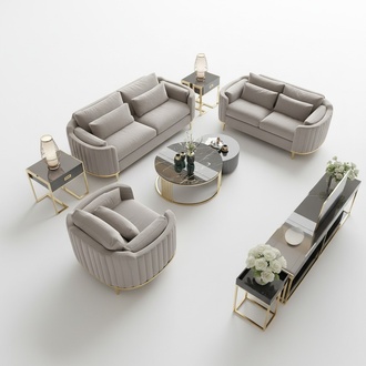 Chesrterfield designer sofa upholstery sofa set 3+2+2 sofa seats new textile