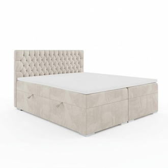 Chesterfield double bed bedroom luxury bed modern furniture box spring bed