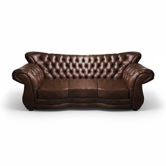 Chesterfield furniture living room sofa three seater couch upholstered furniture furnishings