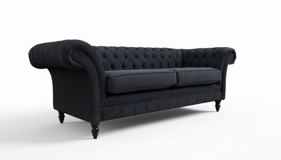 Chesterfield pink new three-seater fabric design couches upholstery sofa new