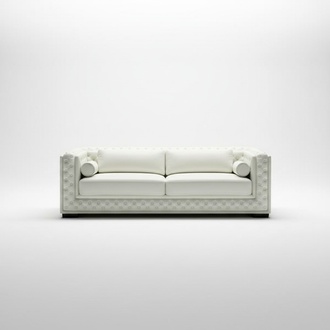 Chesterfield Leather Sofa 3 Seater Sofas Couches Chesterfield Leather