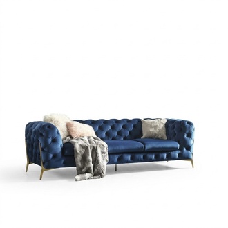 Chesterfield Noble designer couch upholstery fabric textile velvet sofa luxury couches