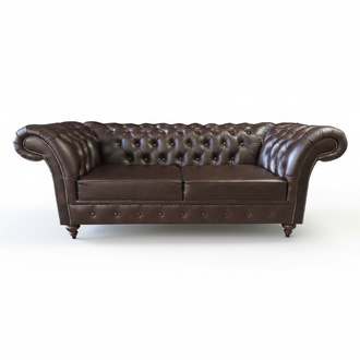 Chesterfield Sofa 3 Seater Couch Seat Luxury Couches Three Seater 230cm