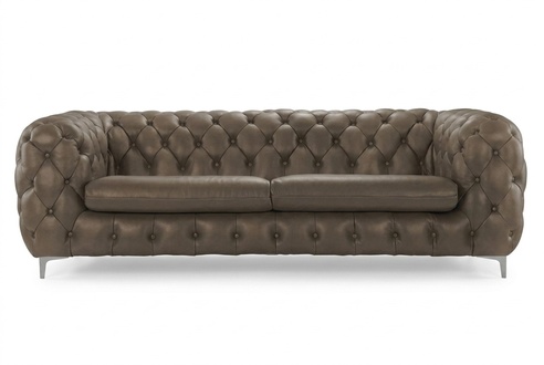 Chesterfield Sofa Brown XXL Big Leather Living Room Furniture 4 Seater Violet Yellow Green