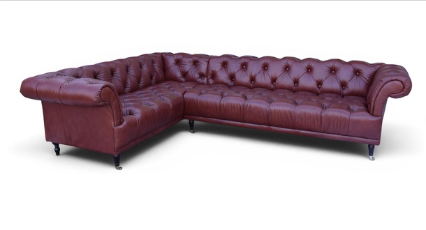 Chesterfield sofa corner couch couch seat upholstery set -made to measure possible-