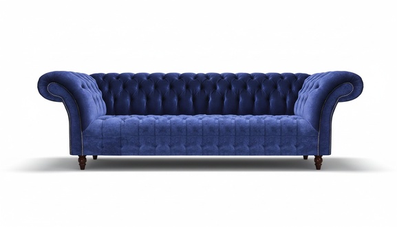 Chesterfield sofa four-seater couch living room furniture upholstered furniture