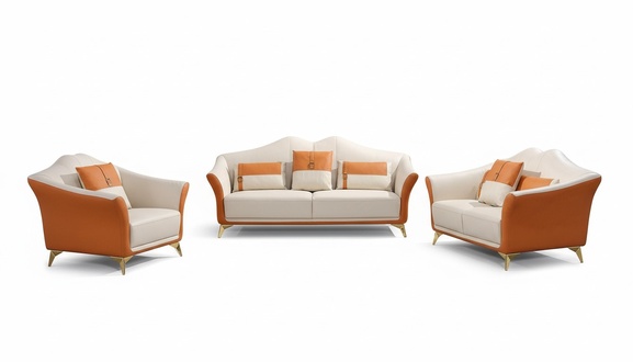 Chesterfield sofa set upholstery seat sets 2-piece. Set 3+2 seater New couch