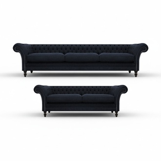 Chesterfield Sofas Chesterfield Sofa three-seater with two-seater couch living room