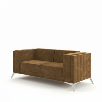 Chesterfield Upholstery Couch Fabric Couches Sofa Seat Set Two Seater 2 Seater