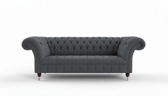 Chesterfield Upholstery Designer Sofa 3 Seater New Premium Class Luxury Fabrics