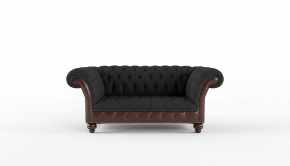 Chesterfield Upholstery Textile Sofa 2 Seater Sofa Sofas Design Luxury Fabric Sofas #1