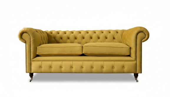 Chesterfield yellow sofa living room design couches upholstery sofas new yellow xxl big
