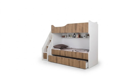 Children\'s bed bunk bed children\'s furniture white set modern children