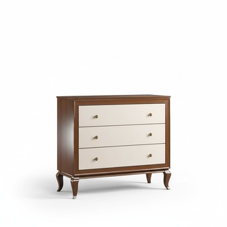 Modern style made of real wooden bedroom/living room chest of 3-sliding drawers
