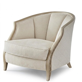 Classic Designer Armchair Lounge Club Furniture Single Seater Italian Furnishing