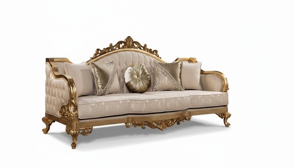 Classic Designer Couch Club Furniture Couches 3+1 Seater Sofa Set