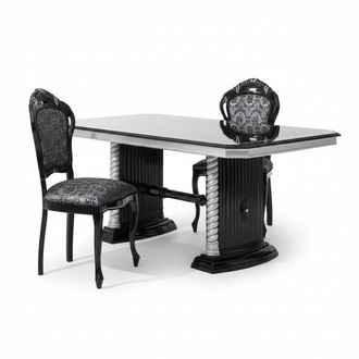 Classic Dining Table Living Room Tables Italian Furniture Wood Table 185/230cm