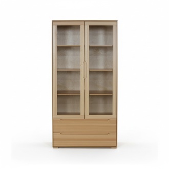 Classic display cabinet showcase handmade solid wood cabinet wooden cabinets