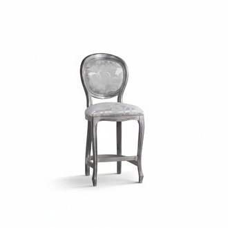 Classic Grey Chair Designer Bar Stool Wooden Chair Luxury New Furniture