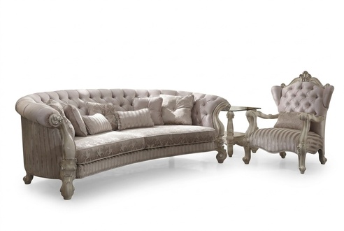 Classic Living Room Set 3 Piece Sofa Set 4+1+ Side Table Coffee Table New