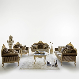 Classic living area sofas couches upholstery sofa sofa set 3 + 2 + 1 seater