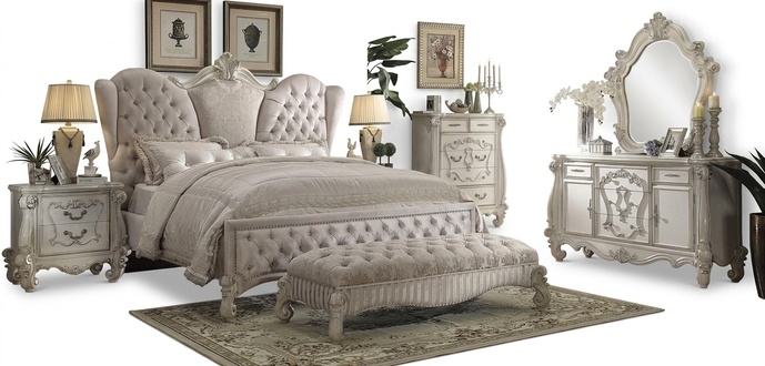 Classic Stool Bed Bench Footstool Ottoman Textile Chesterfield Chaise Longue New