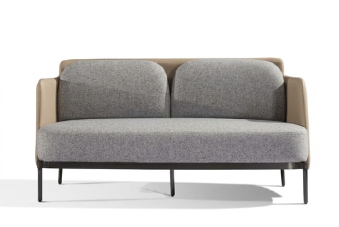Classic Style 2-Seater Sofa Furniture Upholstered Textile Sofas Luxury Modern