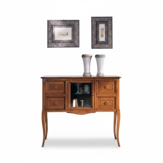 Classic Style Sideboard Living Room Wooden Sideboard Brown New